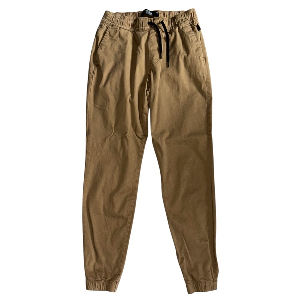 (M) Hollister Tan Brown Joggers (Men)